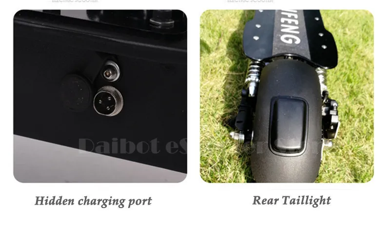 Daibot Powerful Electric Bike 10 Inch 48V Two Wheels Electric Scooters Max Speed 60KMH Folding Electric Scooter 1000W Adults (34)