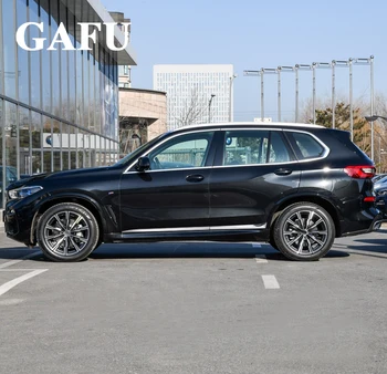 

High quality chrome Car Body Scuff Strip Side Door Molding Streamer Cover Trim For BMW X5 G05 2019 Car Accessories