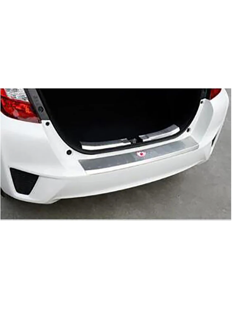 14-18 для honda fit degrees, задняя защитная накладка, новая модификация, накладка багажника 17 fit tail box, пороговая педаль