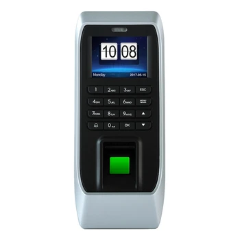 

Fingerprint Access Control Machine Attendance Access Control Machine Glass Door Password Access Control System (EU Plug)