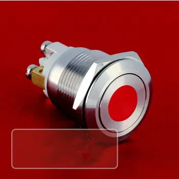 

Diameter 19mm 1NO push button switch with lamp 2A work currency ,3pcs/lot
