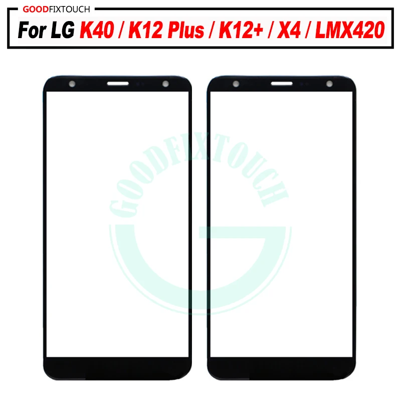 Для LG K40 ЖК внешняя крышка экрана панель Сенсорное Переднее стекло объектив