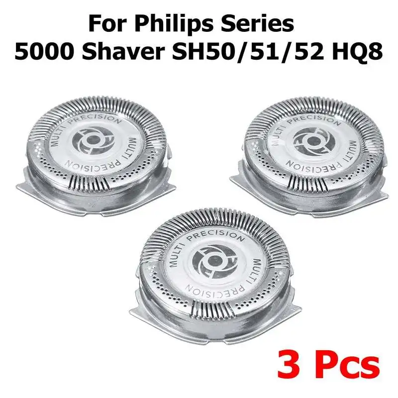 3Pcs Shaver Blade Replacement for Philips Series 5000 Shaver Shaving