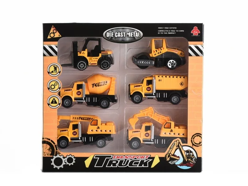 

Model Alloy Engineering Vehicle Model Set Children's Educational Model Alloy Car Model Hot Selling