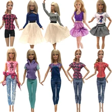 Special Price NK 1x Doll Dress Daily Wear Skirt Pants Vest Casual Jeans Dollhouse Outfit Clothes Mirror For Barbie Doll Accessories G6 JJ Special Price NK 1x Doll Dress Daily Wear Skirt Pants Vest Casual Jeans Dollhouse Outfit Clothes Mirror For Barbie Doll Accessories G6 JJ