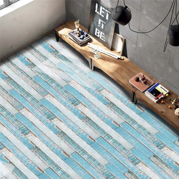 

20x50cm Adhesive Tile Art Floor Wall Decal Sticker DIY Kitchen Bathroom Decor Creative Comfortable Warmth Quality Exquisite