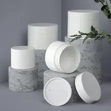 30 г, 50 г, 100 г, 120 г, мини портативный пластиковый косметический крем-бальзам для губ, многоразовая бутылка, Пустой дорожный Упаковочный пресс, косметический контейнер