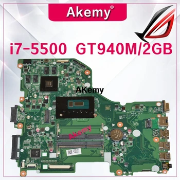 

DA0ZRTMB6D0 motherboard For Acer E5-573 E5-573G notebook motherboard CPU i7 5500U GT920/GT940M 2G DDR3 100% test work