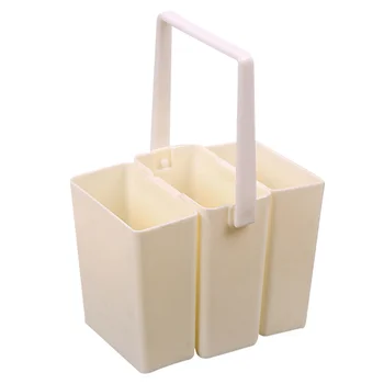 

1 Set Brush Washing Bucket Detachable Plastic Wash Pen Barrel Portable Art Supplies Brushes Washing Tool for Drawing Painting