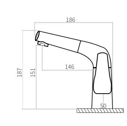 Vidric New Arrival Black Bathroom Pull Out Basin Faucet Brass rotation Faucet Sink Mixer Tap Hot and Cold Basin Lavatory Faucet