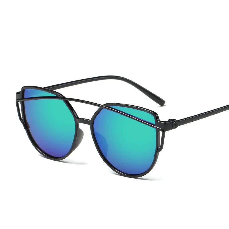 Классические модные легкие женские солнцезащитные очки в черной оправе, сексуальные дизайнерские трендовые товары, модные очки для взрослых - Цвет линз: BLACK GREEN