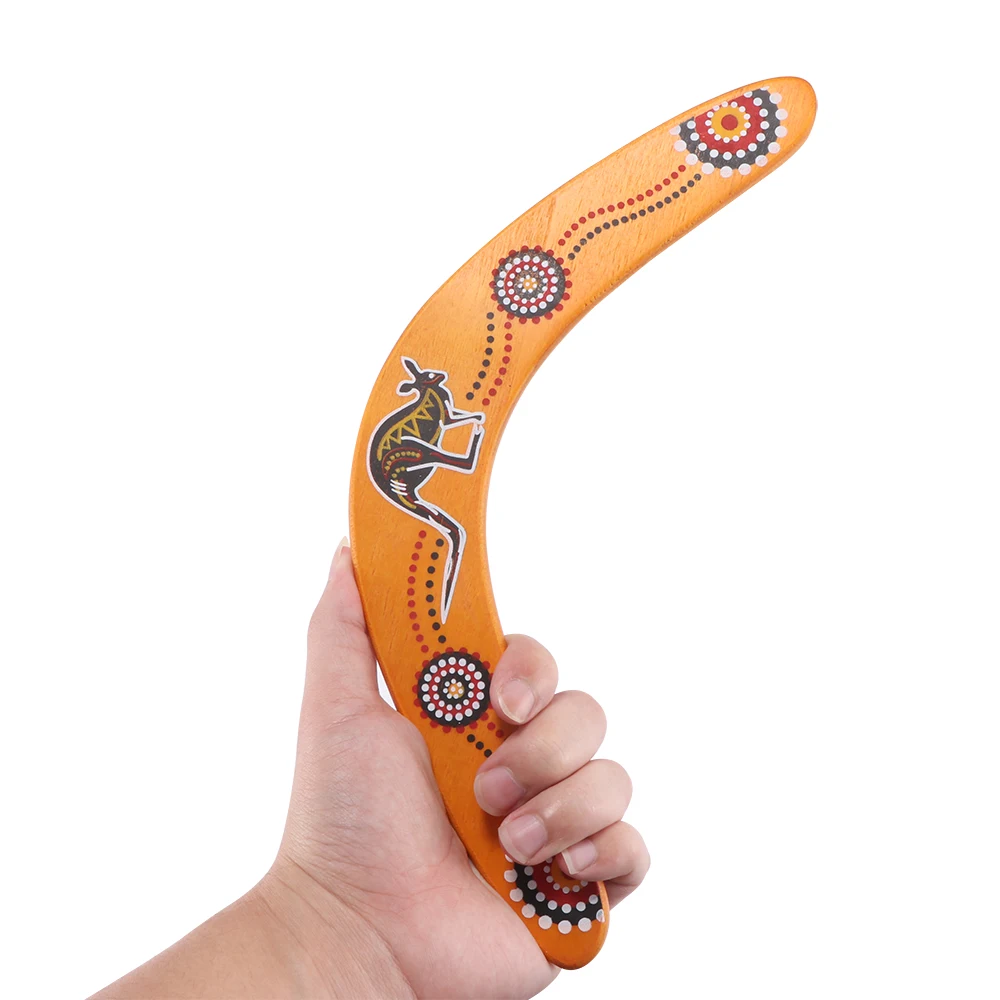 Kids 4 Shapes Colorful Boomerang Lightweight Genuine Returning Throwback Toy P0C 