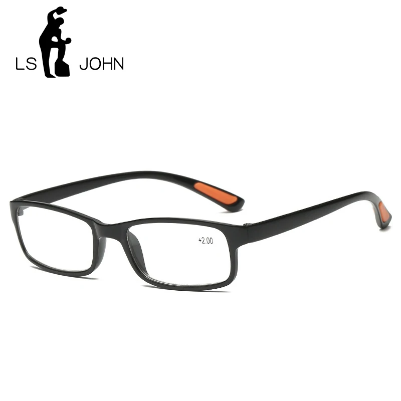 LS Джон ультра светильник складные очки для чтения высокое качество TR90 против