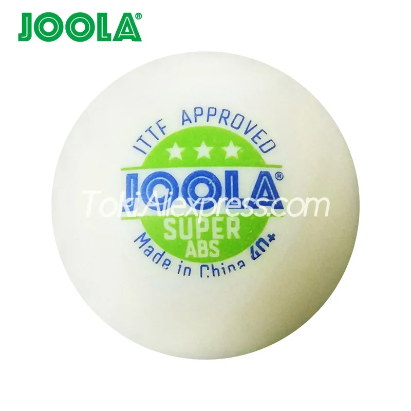 12 шариков JOOLA SUPER ABS 3 звездный мяч для настольного тенниса ITTF одобренный пластик 40