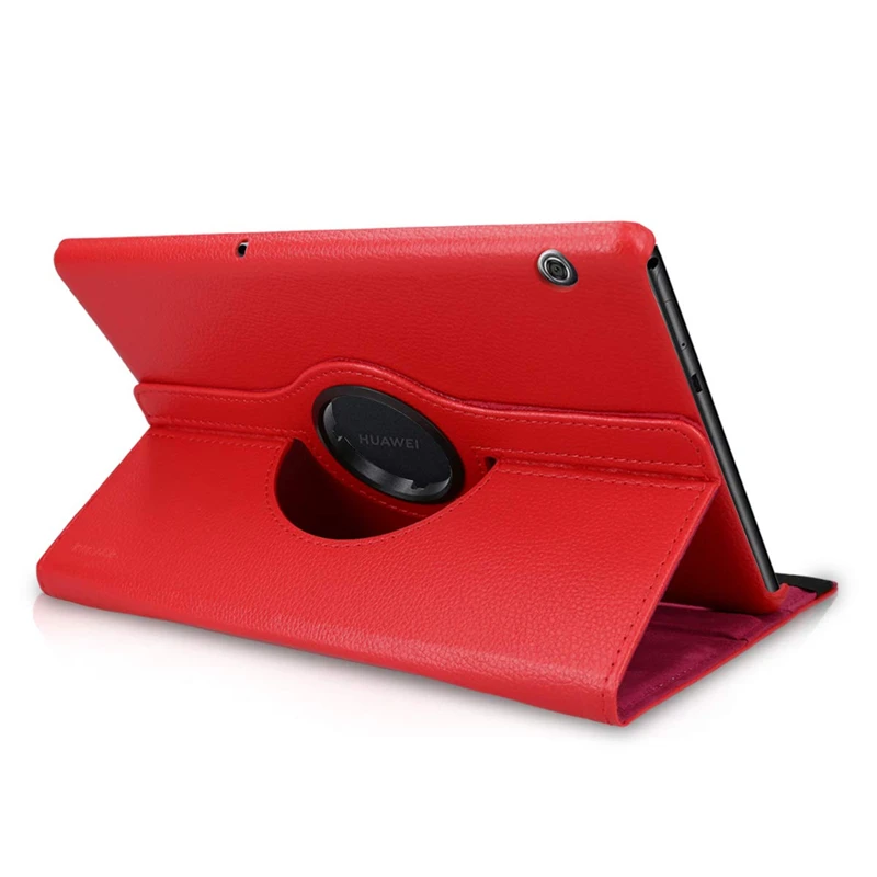 Для huawei MediaPad T5 10 чехол 360 градусов вращающийся PU кожаный чехол для huawei MediaPad T5 10-дюймовый чехол для планшета