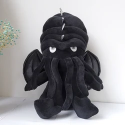 Cthulhu muñeco de peluche del diablo, peluche de conejo negro, elefante negro, Myth, 2022