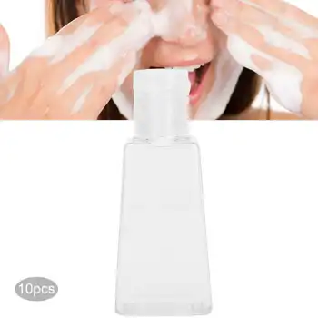 

10pcs Lotion Cream Pump Makeup Cosmetic Travel Refillable Plastic Squeeze Bottle Skin Care Tools 30ml