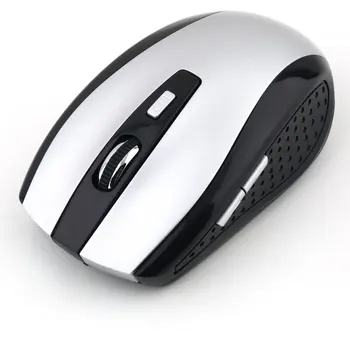 

5 Buttons + 1 Scroll Wheel Mice with USB Receiver 2.4GHz Wireless Optical Mouse For PC Laptop Newest Drop Shipping Wholesale
