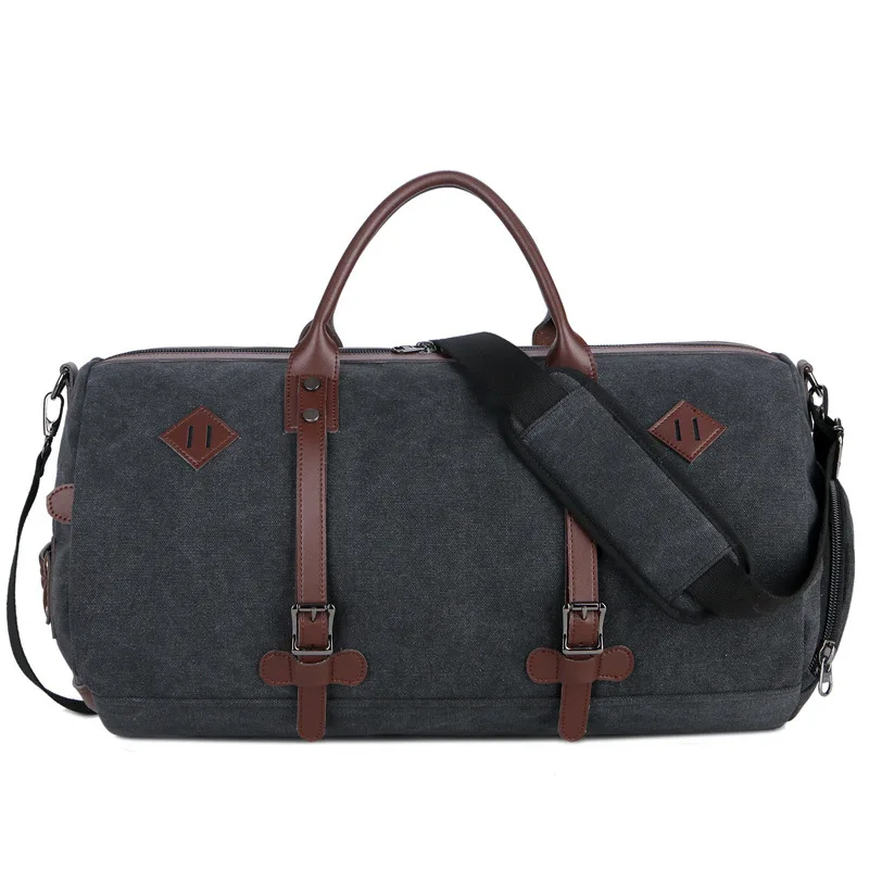 

Literature And Art Retro Casual Korean-style Large-Volume Cross-body Shoulder Bag/ Hand Bag Canvas Travelling Bag Casual Shoes S