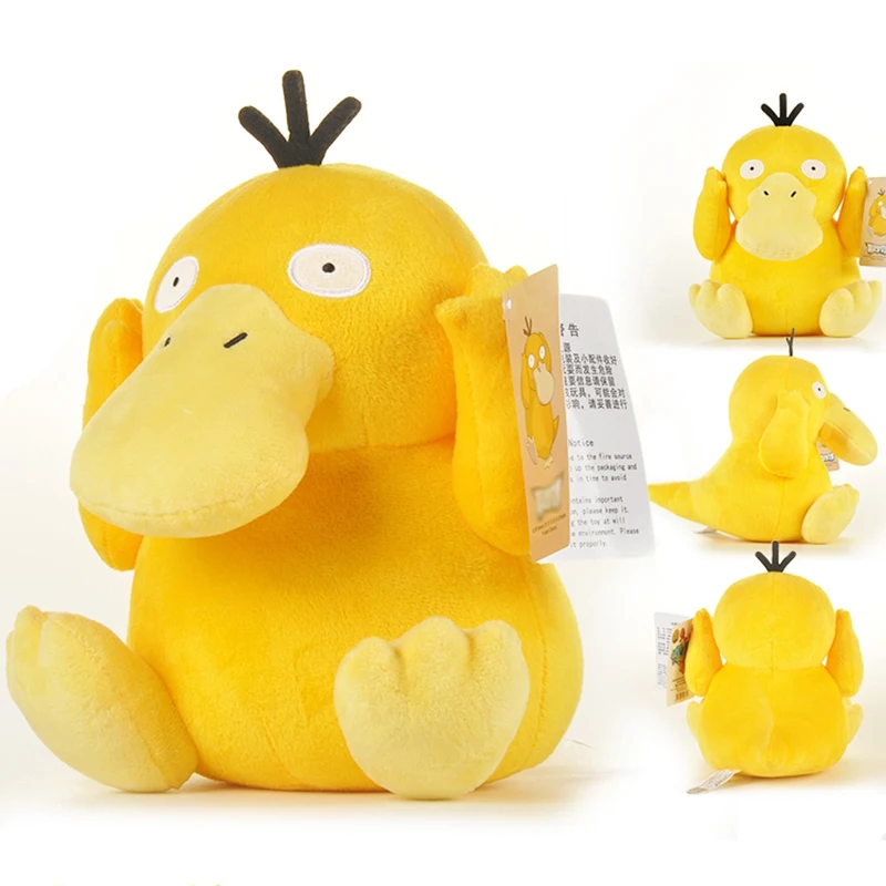 Kawaii аниме плюшевая Psyduck кукла Покемон желтая утка изысканные мягкие игрушки для