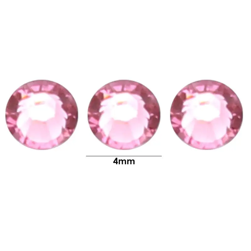 Pink 30 г 4 мм очаровательные прочные акриловые стразы со стразами, многогранные Стразы с блестками для рукоделия, скрапбукинга, одежды, рукоделия - Цвет: Pink