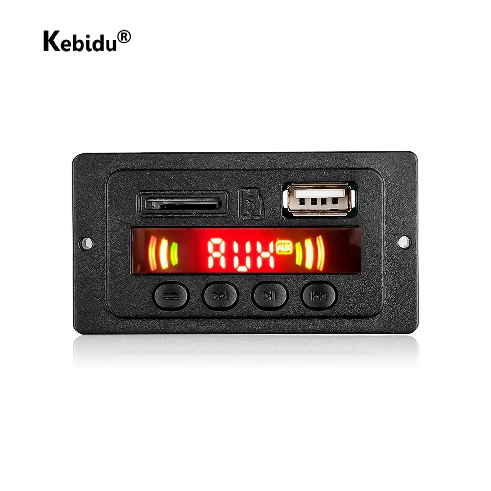Bluetooth 5 0 12V 18V MP3 плеер декодер доска автомобильный FM радио музыки в формате Lossless