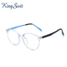 Kingswit анти Синие лучи компьютерные очки мужские голубые световые покрытия игровые очки для защиты компьютера ретро очки для детей