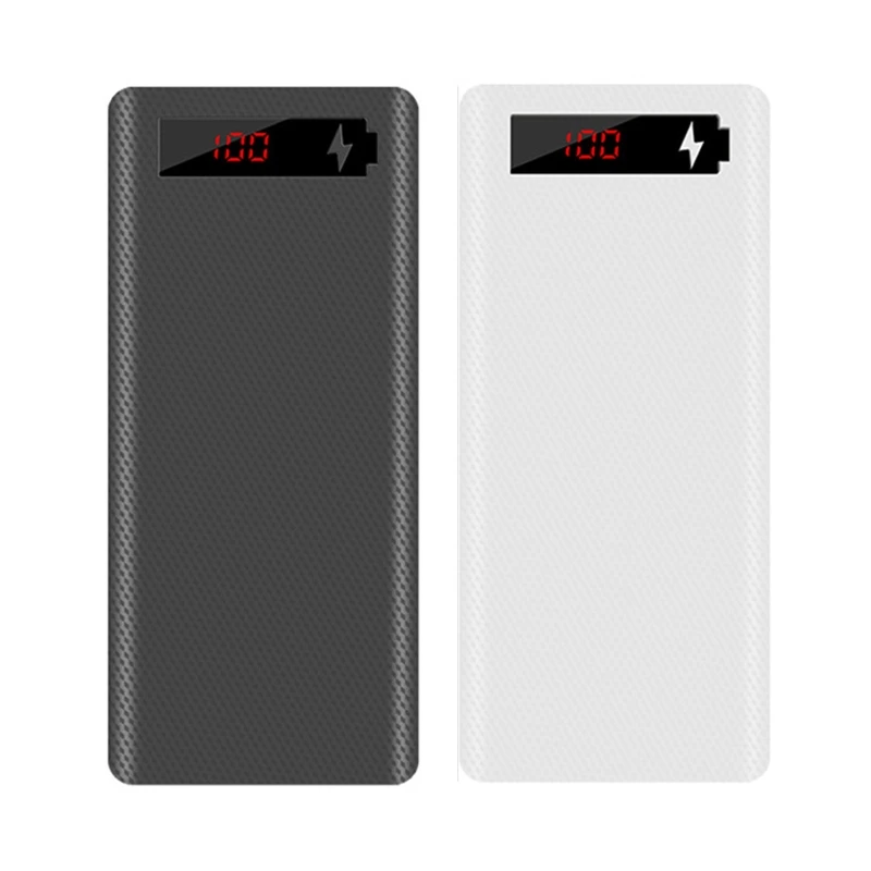 L8 LCD Display DIY 8x18650 Battery Case Power Bank Shell Portable External Box Without Powerbank Protector |