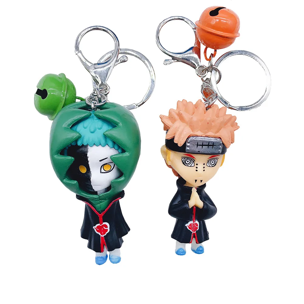 Брелок в стиле аниме Наруто Sasuke/itachi/Orojimaru/Pain/Zetsu/Deidara/Konan брелок подвеска брелок аксессуар