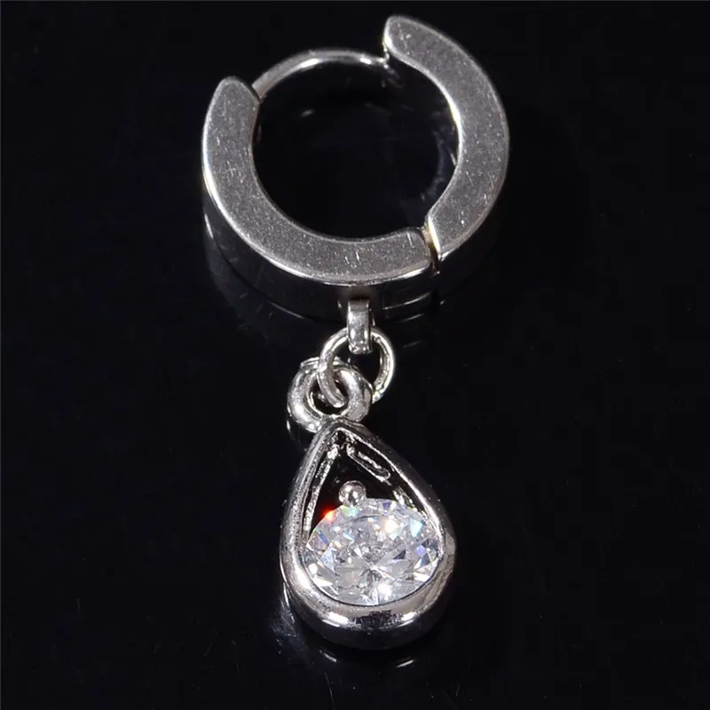 Серьги-кольца PINKSEE Wild из нержавеющей стали, циркониевые серьги-кольца, ювелирные изделия Для Пирсинга Ушей, Череп, корона, хрустальные подвески, индивидуальные серьги