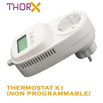 

Thermostat ThorX K1 for heater max 16A 3600W temperature control LCD display easy installation