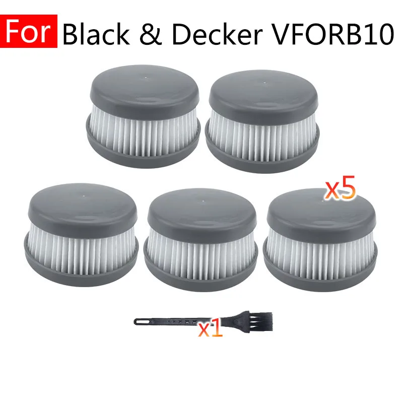

For Black & Decker VFORB10 Spare parts robot vaccum cleaner Replacement Household accessories hepa Filter cleaning brush home