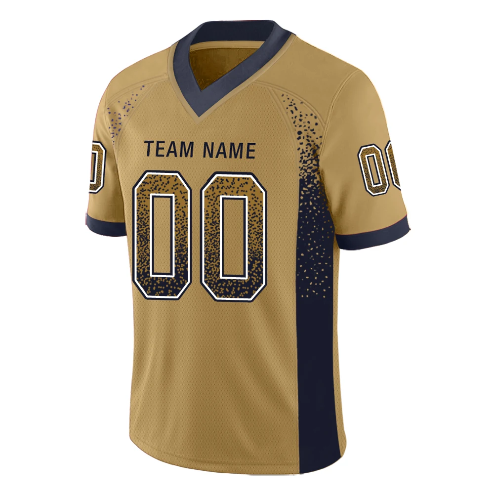 Football Jersey Design Your Own Team Name&Number Embroidered Breathable Absorbent Sportswear for Male/Female/Kids
