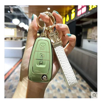 Cover portachiavi Auto per Ford Ranger c-max s-max Focus Galaxy Mondeo Transit Tourneo accessori portachiavi Auto personalizzati portachiavi