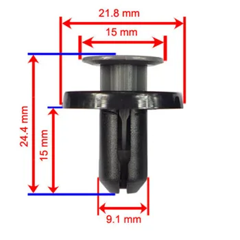 

For Toyota RAV4 Bumper Clips Exterior Fastener Cover Push Pin Retainer Replacement 20pcs