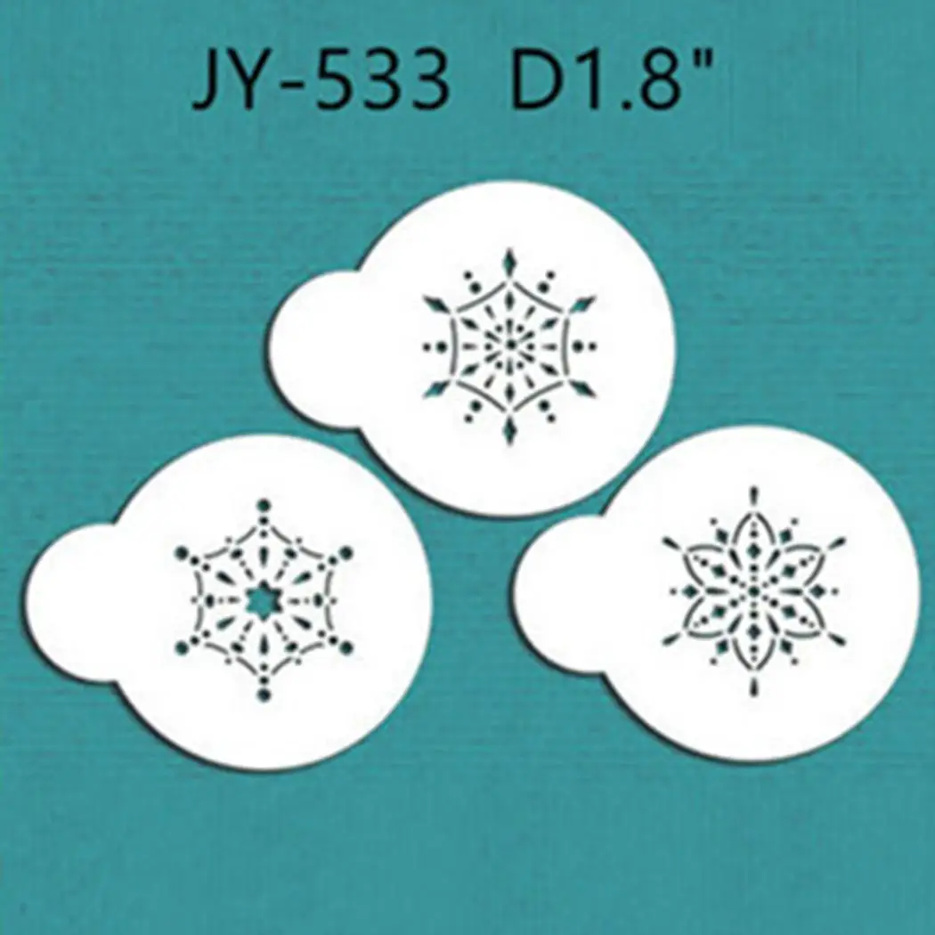 white15 Торт Печенье трафарет для мастики плесень цветок 3x2x6x1-22 4 x печенье белый выпечки Плесень инструмент - Цвет: white15