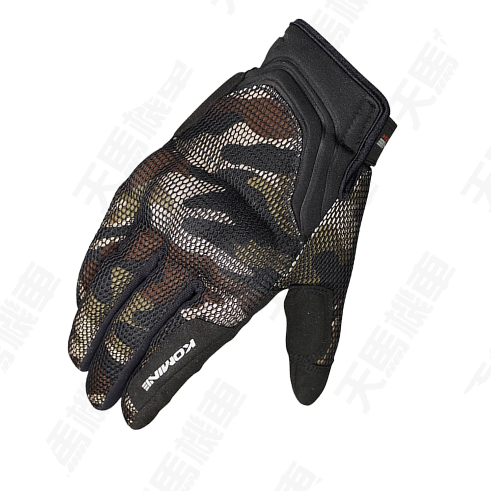 Komine GK-194 3D дышащие перчатки велосипед BMX Скутер Street мото для верховой езды