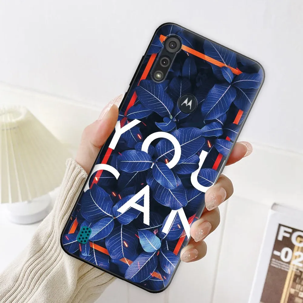For Moto E6s 2020 Case 6.1inch Phone Cover Silicone Soft Back Cases for Motorola Moto E6i Case TPU Para for Motorola E6s 2020 wallet phone case Cases & Covers