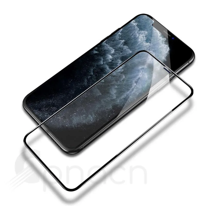 100D закаленное стекло для iPhone X 7 8 6 6S Plus защита экрана полное покрытие защитное стекло iPhone XR XS 11 Pro Max пленка