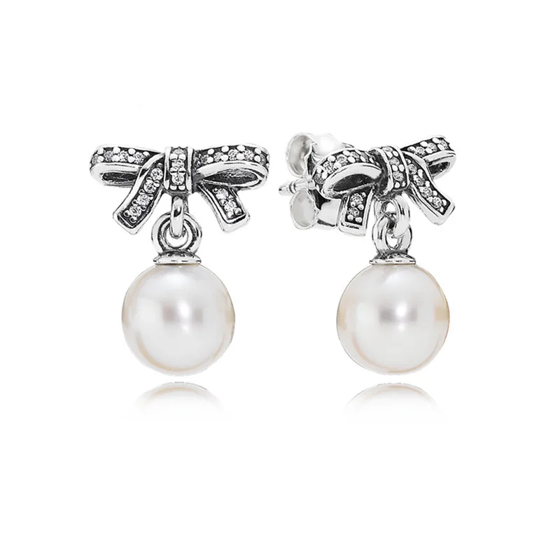 

Couple Christmas Logo Stud Birthday 100% Real 925 Sterling Silver 2021 Free Shipping Wholesale Small Earrings for Women