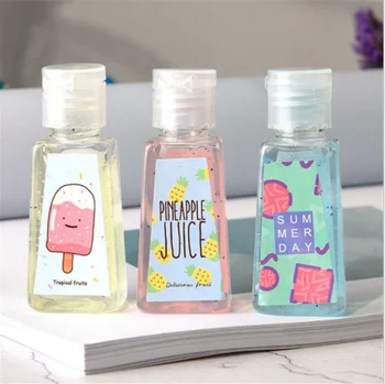 

30ml empty PET bottle with Clear flip cap for Children hand wash / Gelatinous hand sanitizer packaging bottles plastic bottle