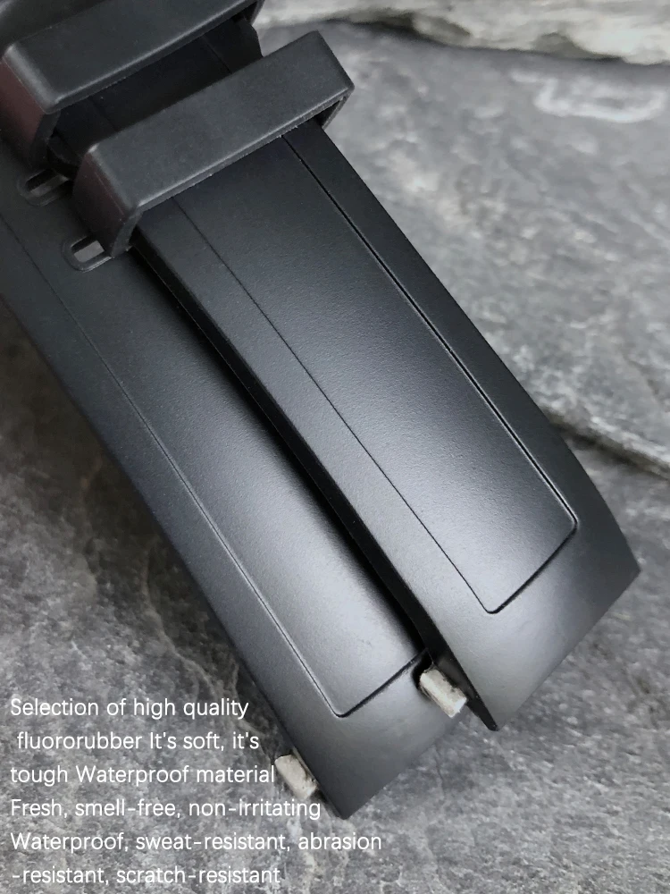 22mm High Quality Fluorine Rubber Watch Strap for IWC AQUATIMER FAMILY  IW376708/356801/356810 Watchband Accessories for Men - AliExpress Watches