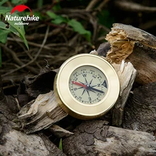 Naturehike Карманный Мини Кемпинг туристические компасы легкий алюминиевый Открытый путешествия Компас Навигация инструмент выживания в дикой природе золото