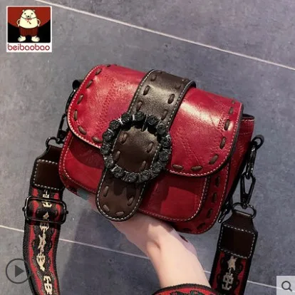 Red Роскошные брендовые сумки через плечо для женщин женские сумки дизайнерские из искусственной кожи Сумка через плечо женская наплечная сумка - Цвет: Red