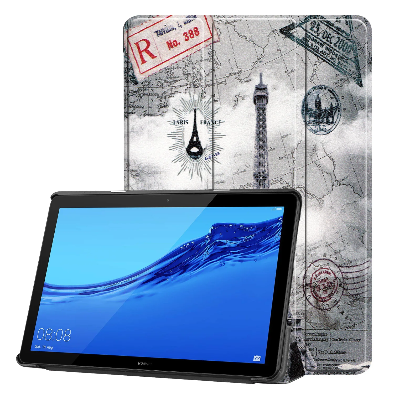 PU чехол для huawei MediaPad T5 AGS2-W09/L09/L03/W19 почтовый ящик 5 10 1 &quotПодставка планшета Mediapad