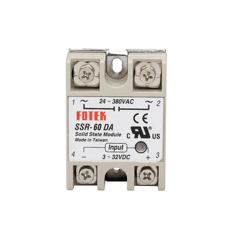 SSR-10DA 25DA 40DA Однофазное твердотельное реле Модуль 10A 25A 50A 60A 75A 80A 100A-2 шт./лот