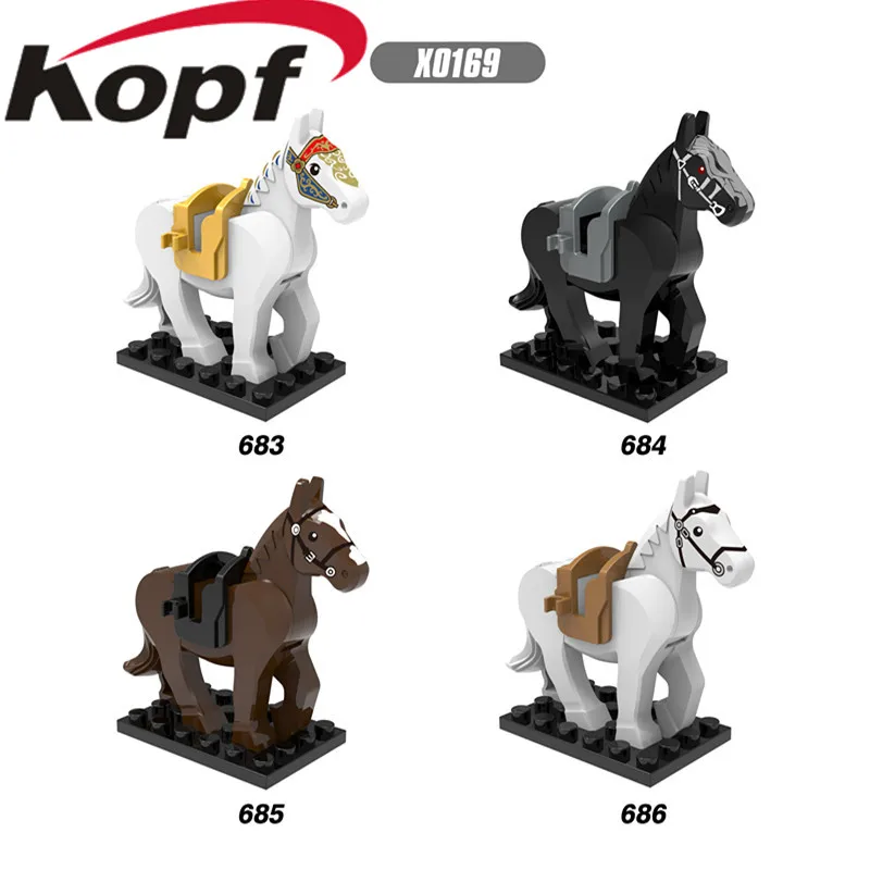 

KOPF Single Sale Hobbit Lord of the Rings With Horse Nazgul with Robe Bricks Building Blocks Kids Toys for children gift X0169