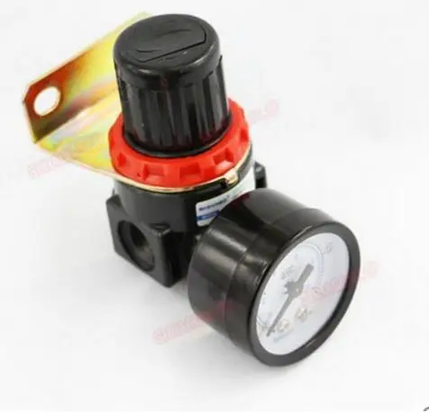 

Free Shipping BR4000 Pressure Regulator 1/4" BSPT with Gauge and Bracket 1000L/min