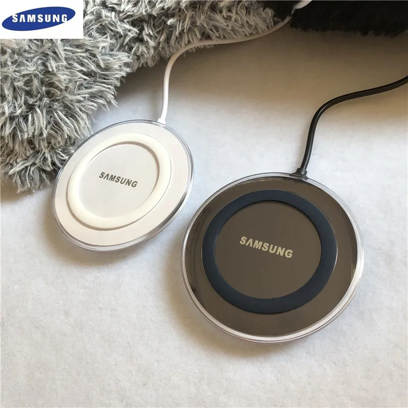 Беспроводное зарядное устройство 5V/2A QI с кабелем micro USB для Samsung Galaxy S7 S6 EDGE S8 S9 S10 Plus