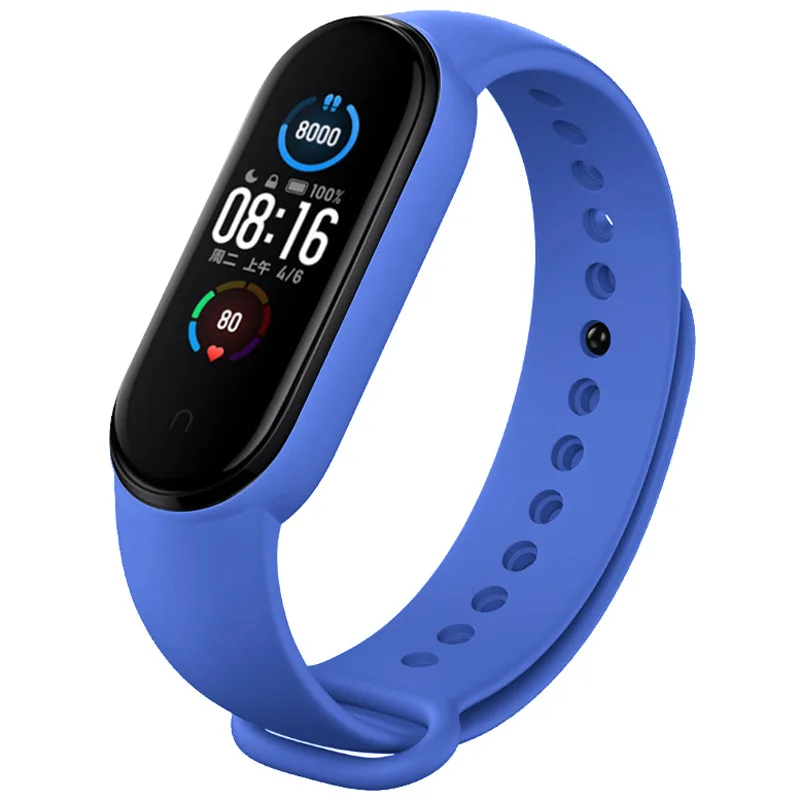 ตัวเลือกสินค้า ซิลิโคนสายรัดข้อมือ Mi Band 5/6/7
